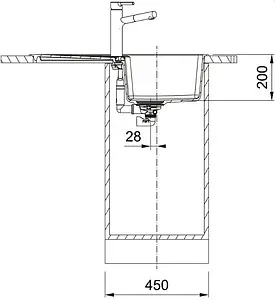 Мойка кухонная Franke Fragranite CNG 61½11-78 миндаль 114.0639.687 Мойка кухонная Franke Fragranite CNG 61½11-78 миндаль 114.0639.687, 3