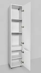 Шкаф-пенал Am.Pm Like 35 R белый M80CSR0356WG Шкаф-пенал Am.Pm Like 35 R белый M80CSR0356WG, 3