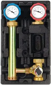 Насосный модуль с 3-х ходовым смесительным клапаном 1½&quot;н х 1&quot;в Rommer RDG-1003-002501 без насоса, 1