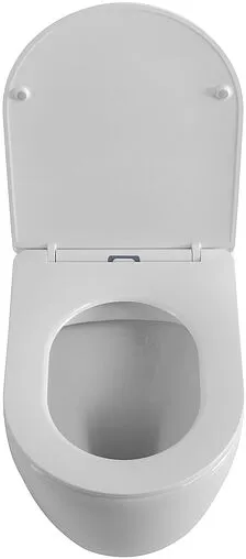 Унитаз приставной безободковый BelBagno Sfera-R белый BB2141CBR/SC Унитаз приставной безободковый BelBagno Sfera-R белый BB2141CBR/SC