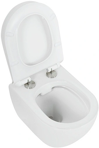 Унитаз подвесной безободковый Cezares Stylus белый CZR-513-TH-R