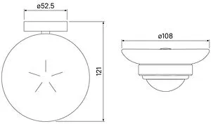 Мыльница IDDIS Sena хром SENSSG0i42 Мыльница IDDIS Sena хром SENSSG0i42, 2