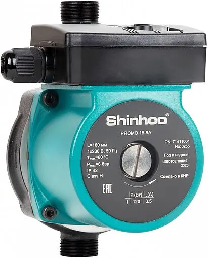 Насос для повышения давления Shinhoo Promo 15-9A 71411001
