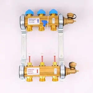 Группа коллекторная с расходомерами 3 отвода 1"в/в x ¾"ек Watts HKV/T 10004196 Группа коллекторная с расходомерами 3 отвода 1"в/в x ¾"ек Watts HKV/T 10004196, 2