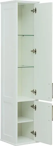 Шкаф-пенал Aquanet Бостон 36 L белый 00242219