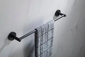 Полотенцедержатель Timo Saona чёрный матовый 13053/03, 3