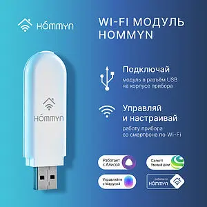 Модуль съемный управляющий USB HOMMYN HDN/WFN-02-01, 3