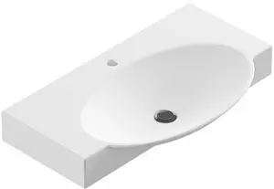 Раковина Sanita Luxe Infinity 76 белый INF76SLWB01 Раковина Sanita Luxe Infinity 76 белый INF76SLWB01, 1