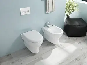 Биде подвесное ISVEA Absolute белый 10AB41001SV Биде подвесное ISVEA Absolute белый 10AB41001SV, 4