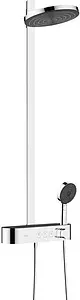 Душевая система с термостатом для душа Hansgrohe Pulsify S 260 2jet хром/графит 24240000 Душевая система с термостатом для душа Hansgrohe Pulsify S 260 2jet хром/графит 24240000, 1
