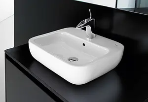 Раковина Roca Khroma 55 белый 327653000 Раковина Roca Khroma 55 белый 327653000, 5