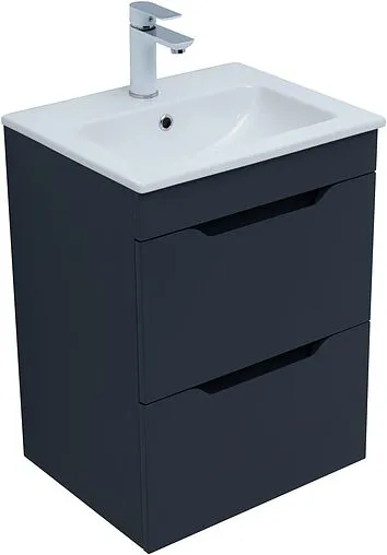 Тумба под умывальник Aquanet Практика 50 маренго 00330456