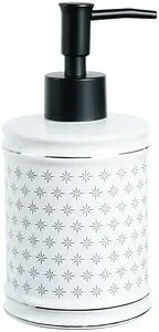 Дозатор для жидкого мыла Fixsen Star белый/с рисунком/чёрный FX-610-1 Дозатор для жидкого мыла Fixsen Star белый/с рисунком/чёрный FX-610-1, 1