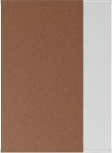 Шкаф-зеркало Айсберг Норма 1-50 R белый DA1602HZ, 3