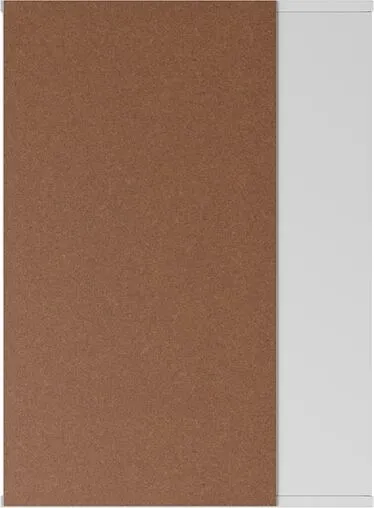 Шкаф-зеркало Айсберг Норма 1-50 R белый DA1602HZ