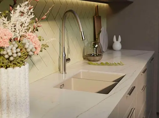 Мойка кухонная Omoikiri Kata 55-2-U-BL черный 4993389