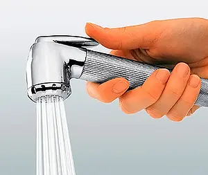 Гигиенический душ с шланговым подсоединением Bossini Nikita хром C69002B.030 Гигиенический душ с шланговым подсоединением Bossini Nikita хром C69002B.030, 3