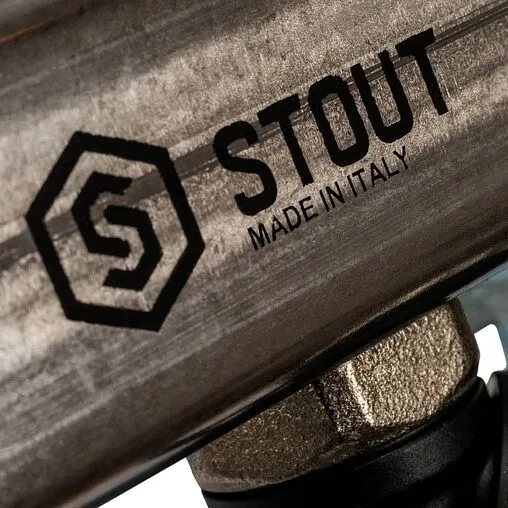 Группа коллекторная без расходомеров 9 отводов 1&quot;в/в x ¾&quot;ек Stout SMS-0932-000009