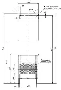 Шкаф-зеркало Aquanet Лукка 60L белый 00178954, 3