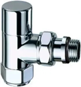 Вентиль запорный угловой M24x19 x ½"н LadyFAR серебро FL 0136 12P Вентиль запорный угловой M24x19 x ½"н LadyFAR серебро FL 0136 12P, 1