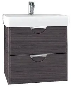 Тумба под умывальник Aquaton Сильва 60 дуб макиато 1A211801SIW50 Тумба под умывальник Aquaton Сильва 60 дуб макиато 1A211801SIW50, 1