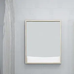 Шкаф-зеркало Aquaton Инфинити 76 R ясень коимбра 1A192102IFSC0, 2