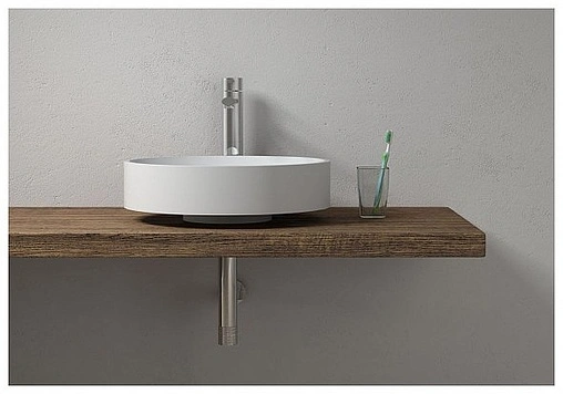 Раковина Aquanet Circle V40 45 белый матовый 00198962