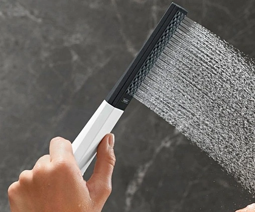 Лейка ручного душа Hansgrohe Rainfinity 100 1jet белый матовый/графит 26866700