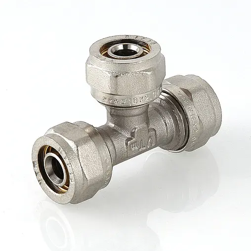 Тройник компрессионный соединительный 32мм Valtec VTm.331.N.323232 Тройник компрессионный соединительный 32мм Valtec VTm.331.N.323232