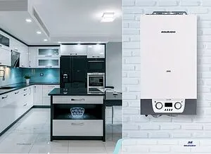 Настенный газовый котел двухконтурный турбированный 20кВт Mizudo GB M20Т БП-00001823, 4