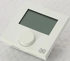 Проводной комнатный терморегулятор НЗ 230В Uni-fitt белый 341M1000, 3