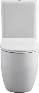 Унитаз-компакт безободковый Allen Brau Priority белый 4.31003.20+4.XX000.20, 4