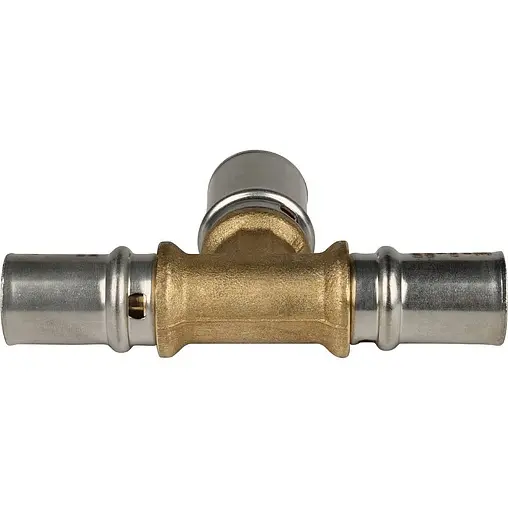 Тройник пресс редукционный 16мм x 20мм x 16мм APE AP131 16x20x16