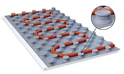 Плита для теплого пола 1000x500x40мм Формат EasyFix L Плита для теплого пола 1000x500x40мм Формат EasyFix L