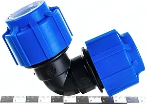 Уголок компрессионный соединительный 25мм x 25мм ТПК-Аква 50040025 Уголок компрессионный соединительный 25мм x 25мм ТПК-Аква 50040025, 4