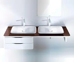 Раковина Duravit Puravida 70 белый 0369700000 Раковина Duravit Puravida 70 белый 0369700000, 4