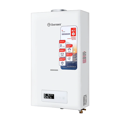 Водонагреватель проточный газовый Thermex Sensor S 20 MD 351107 Водонагреватель проточный газовый Thermex Sensor S 20 MD 351107