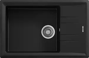 Мойка кухонная Teka Stone 60 S-TG 1B 1D карбон 115330029 Мойка кухонная Teka Stone 60 S-TG 1B 1D карбон 115330029, 1