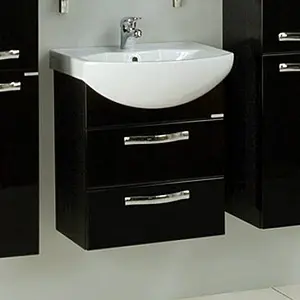 Тумба-умывальник подвесная Aquaton Ария 65 M чёрный 1A1233K0AA950 Тумба-умывальник подвесная Aquaton Ария 65 M чёрный 1A1233K0AA950, 5