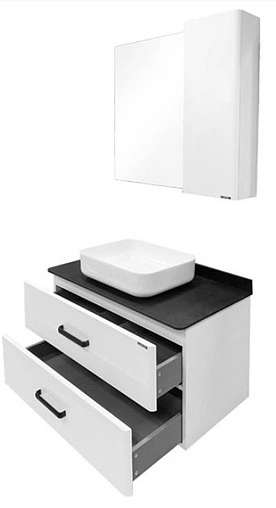 Тумба-умывальник подвесная Comforty Амстердам 95 белый 00-00005494CF