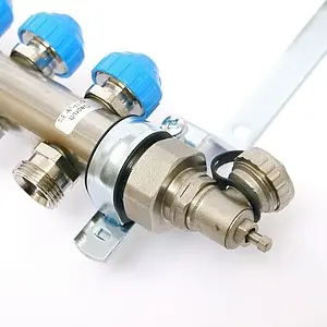 Группа коллекторная с расходомерами 6 отводов 1&quot;н/н x ¾&quot;ек Uni-fitt 455W4306, 5