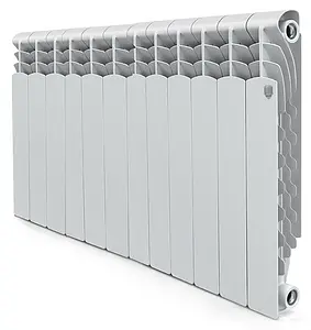 Радиатор алюминиевый 12 секций Royal Thermo Revolution 500 RTR50012 Радиатор алюминиевый 12 секций Royal Thermo Revolution 500 RTR50012, 1