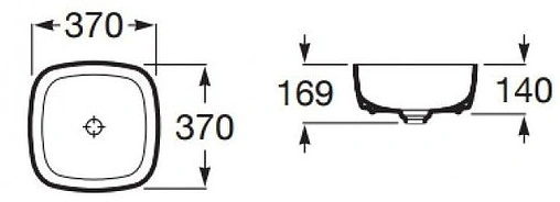 Раковина Roca Inspira 37 белый 32750R000