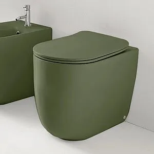 Унитаз приставной безободковый Kerasan Nolita Verde 531811 Унитаз приставной безободковый Kerasan Nolita Verde 531811, 3