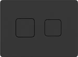 Клавиша смыва для унитаза Cersanit Accento Square 63838 черный матовый, 1