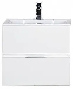 Тумба-умывальник подвесная Aquanet Алвита 60 белый 00184301+00181907, 5