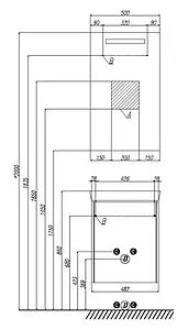 Зеркало с подсветкой Aquaton Йорк 50 1A173002YO010 Зеркало с подсветкой Aquaton Йорк 50 1A173002YO010, 2