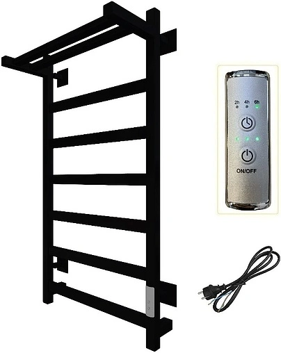 Полотенцесушитель электрический лесенка Тругор Пэк сп 20 кв П 80х50 белый ВГП