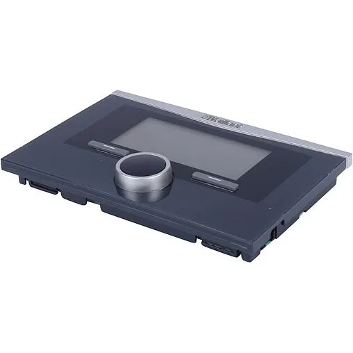 Комнатный терморегулятор Vaillant calorMATIC VRC 370 черный/серый 0020108146