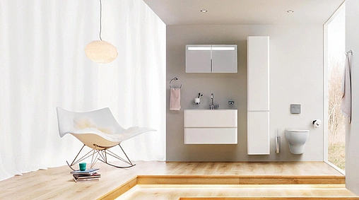 Планка с 4-мя крючками Am.Pm Serenity хром A4035900